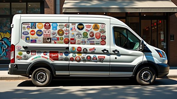 Optimisez la visibilité de votre entreprise avec des stickers camionnette