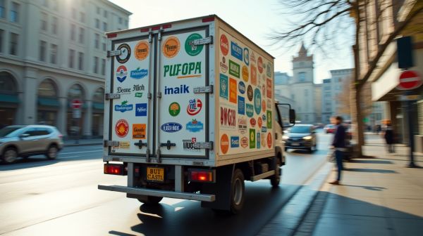 Optimisez la visibilité de votre entreprise avec des stickers camionnette