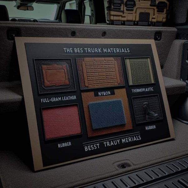 Quels sont les meilleurs matériaux pour un tapis de coffre résistant dans un véhicule utilitaire ?