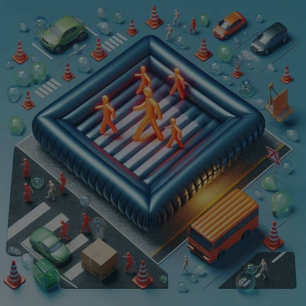 Est-ce que les coussins gonflables pour piétons sont une innovation efficace pour réduire les blessures?