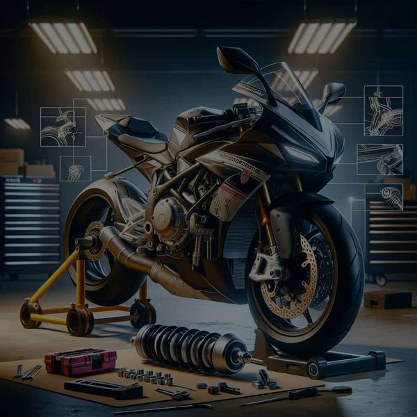 Comment configurer un amortisseur de direction Öhlins sur une MV Agusta F3 pour une meilleure stabilité à haute vitesse ?