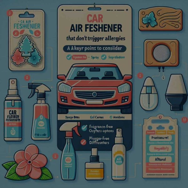 Comment choisir un diffuseur de parfum pour voiture qui n'interfère pas avec des allergies ?