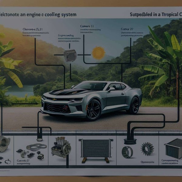 Comment choisir un système de refroidissement du moteur pour une Chevrolet Camaro ZL1 en climat tropical ?